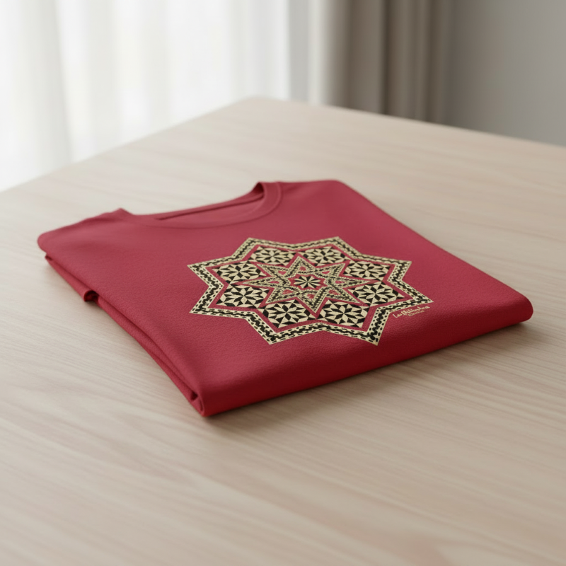 Camiseta doblada catálogo