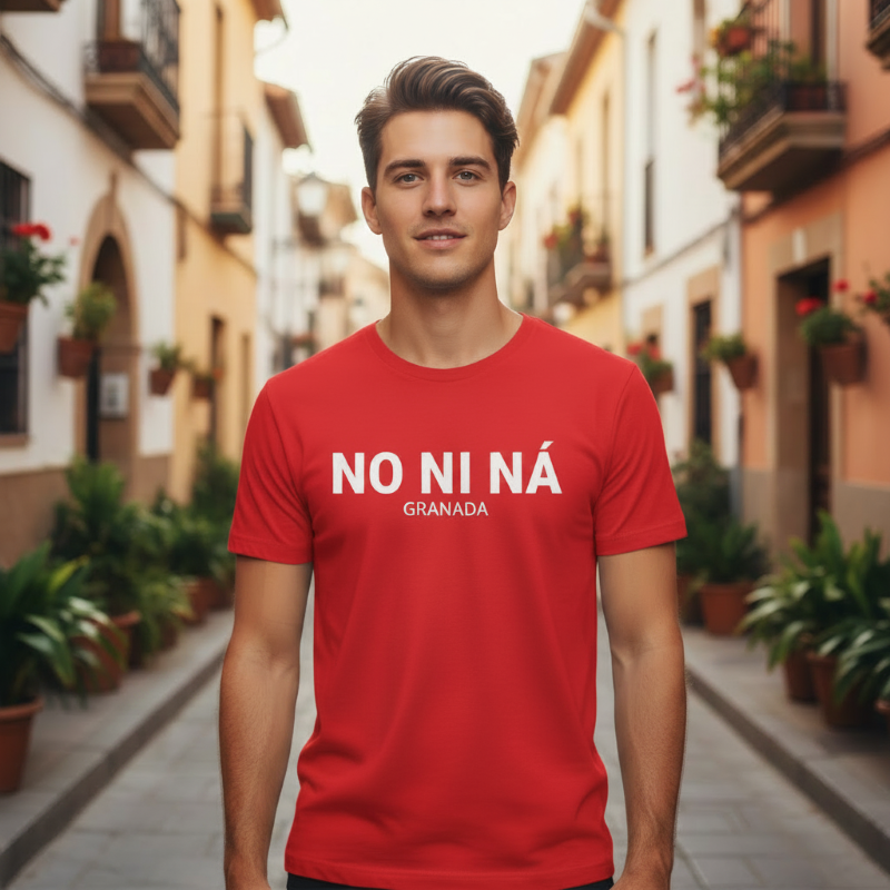 Camiseta en ambiente real
